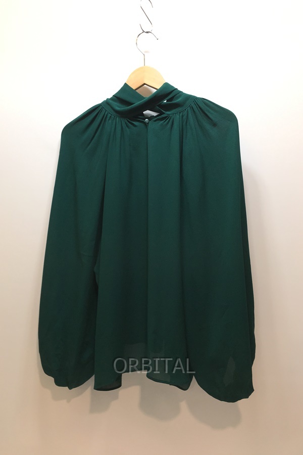 ..) Deuxieme Classe Deuxieme Classe GG silk blouse 21SSbili Gien green lady's 