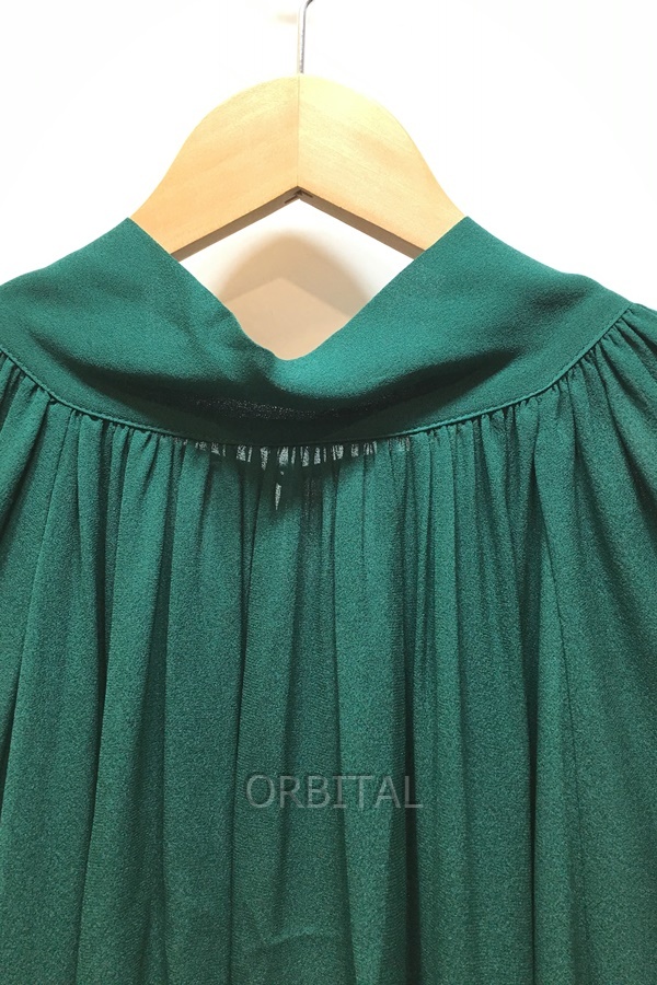 ..) Deuxieme Classe Deuxieme Classe GG silk blouse 21SSbili Gien green lady's 