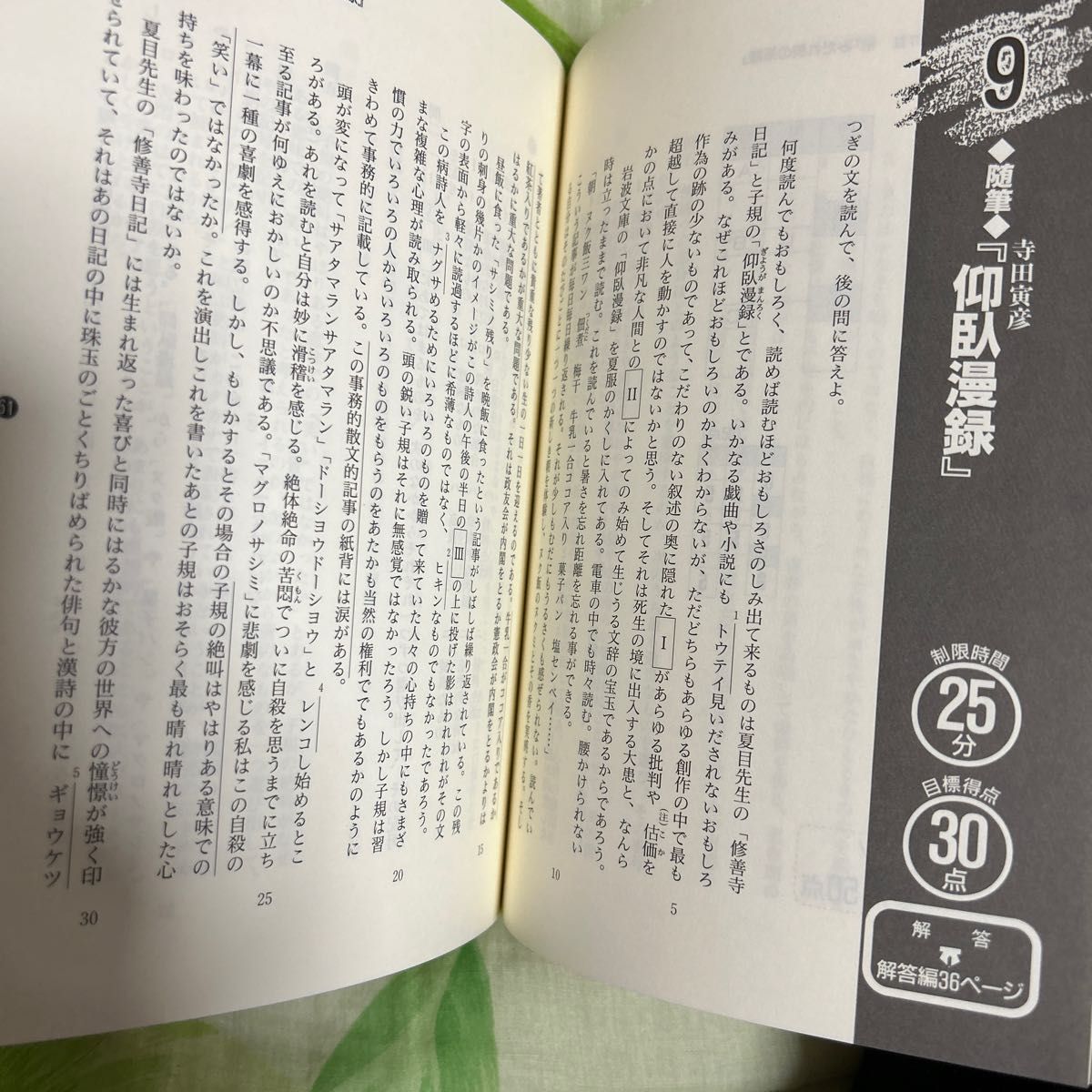 出口の現代文レベル別問題集 標準編