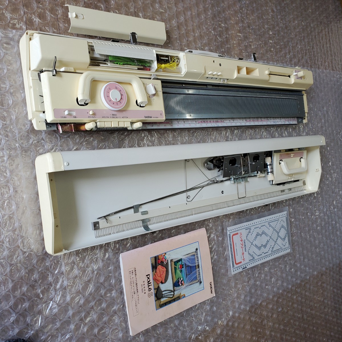 編機、編み機、ブラザー編機パンチ9 KH-260!整備済品、選針良好!-