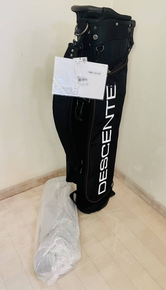 未使用タグ付】DESCENTE(デサント) ゴルフ キャディバッグ 未使用タグ付】DESCENTE(デサント) ゴルフ キャディバッグ