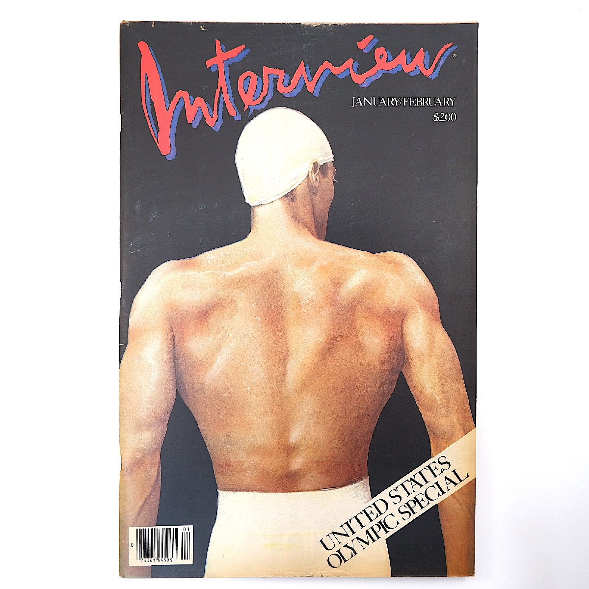 Interview magazine 1983年1-2月号「UNITED STATES OLYMPIC SPECIAL」◎ロサンゼルスオリンピック/ブルースウェーバー/アンディウォーホル_画像1