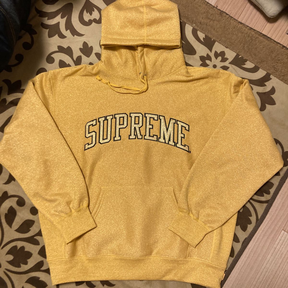 supreme Glitter Arc Hooded Sweatshirt