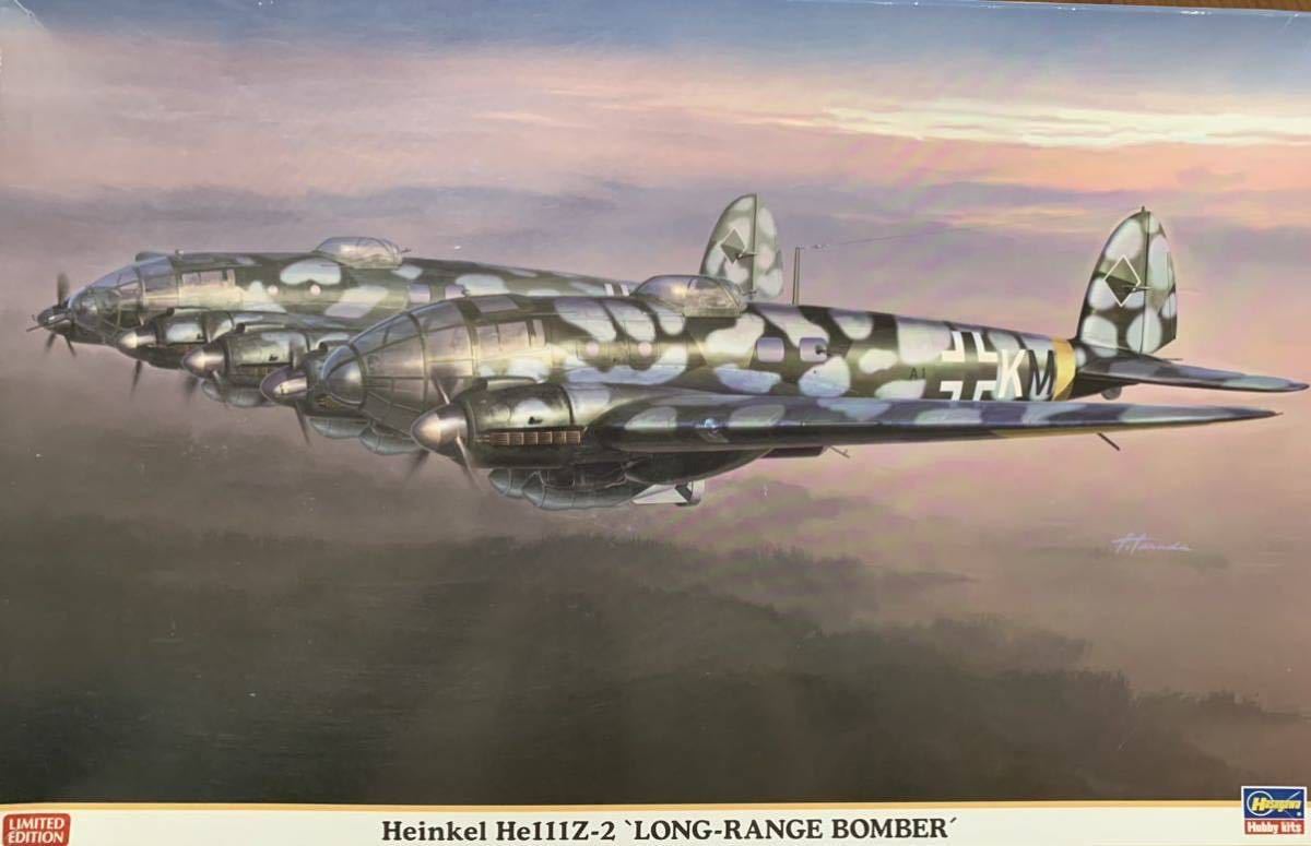 ハセガワ 1/72 飛行機シリーズ ハインケル He111Z-2 長距離爆撃機 01940