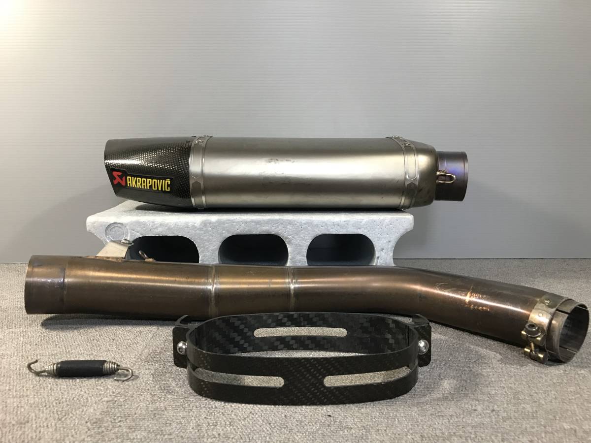 管理番号01494 AKRAPOVIC アクラポビッチ CBR600RR PC40 07-08