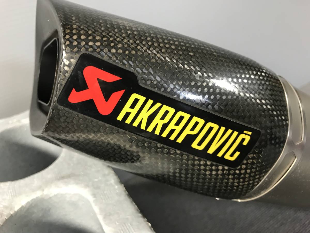 管理番号01494 AKRAPOVIC アクラポビッチ CBR600RR PC40 07-08
