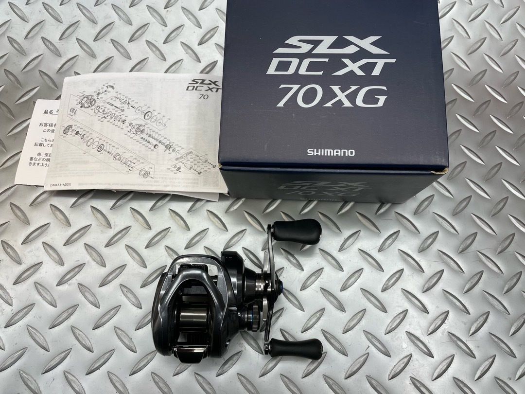 シマノ 22 SLX DC XT 70XG 右ハンドル 自宅保管実釣(シマノ)|売買