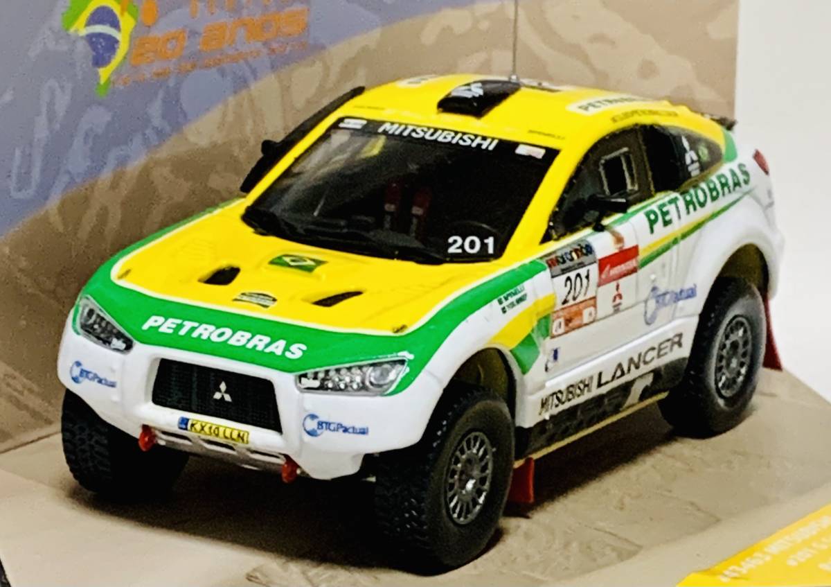 1/43 三菱 ランサー 12 #201 2nd Rally dos Sertoes _画像1