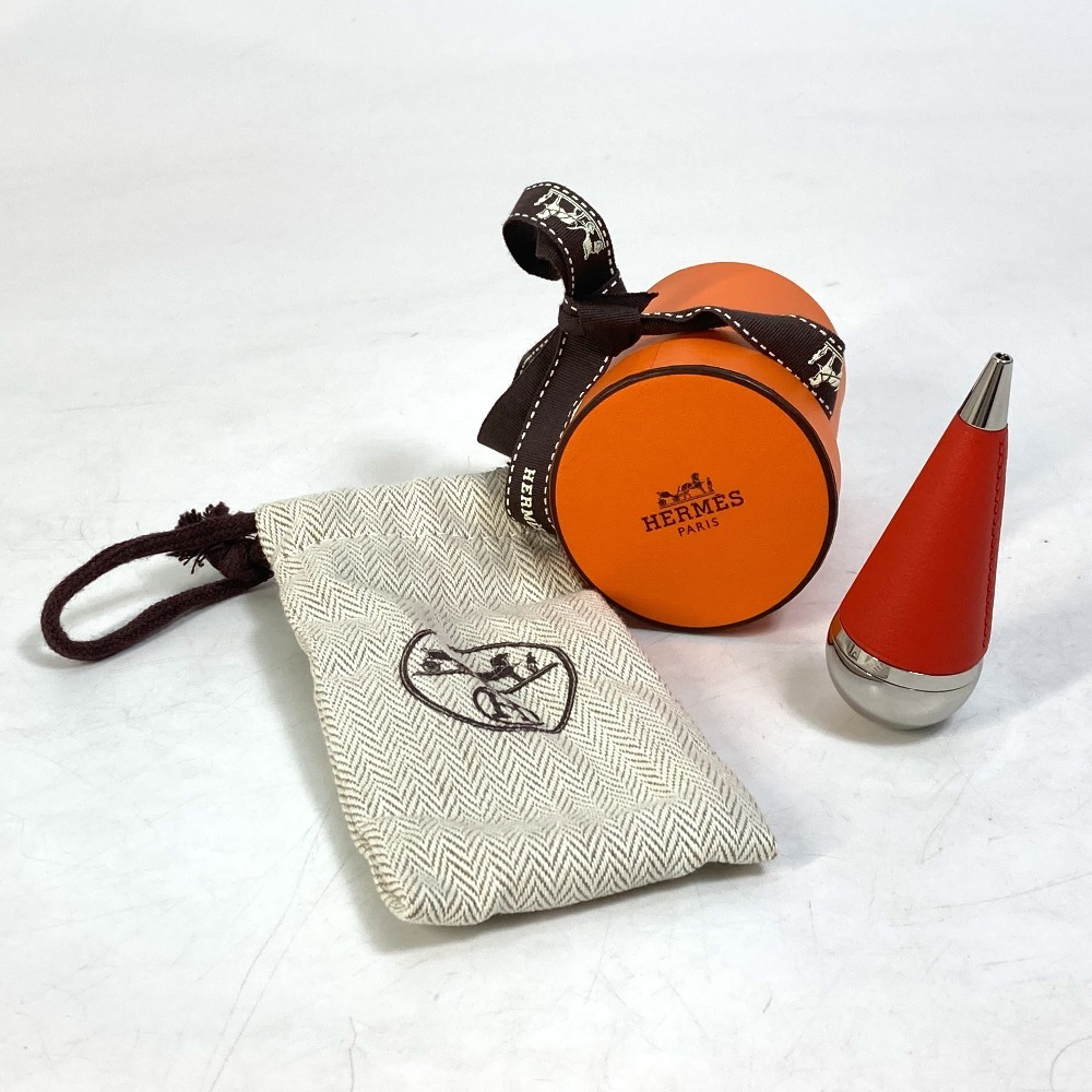 HERMES エルメス 文房具 小物 卓上ボールペン ボールペン レザー