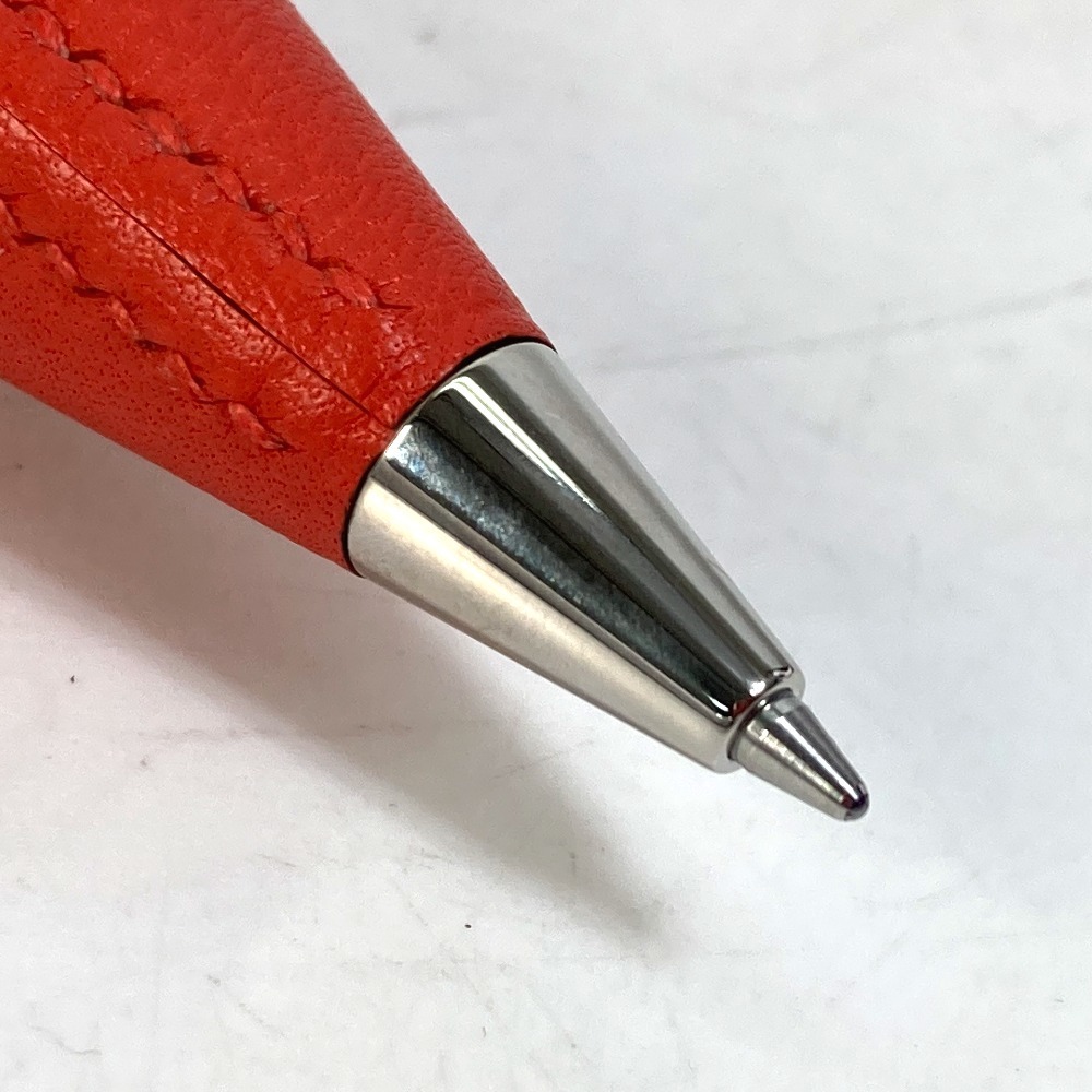 HERMES エルメス 文房具 小物 卓上ボールペン ボールペン レザー