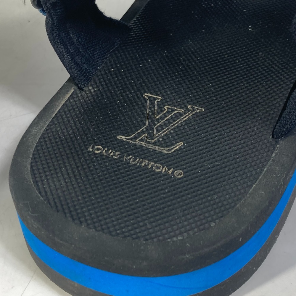 LOUIS VUITTON ルイヴィトン 1AA4GJ ベルトサンダル バイカラー ロゴ