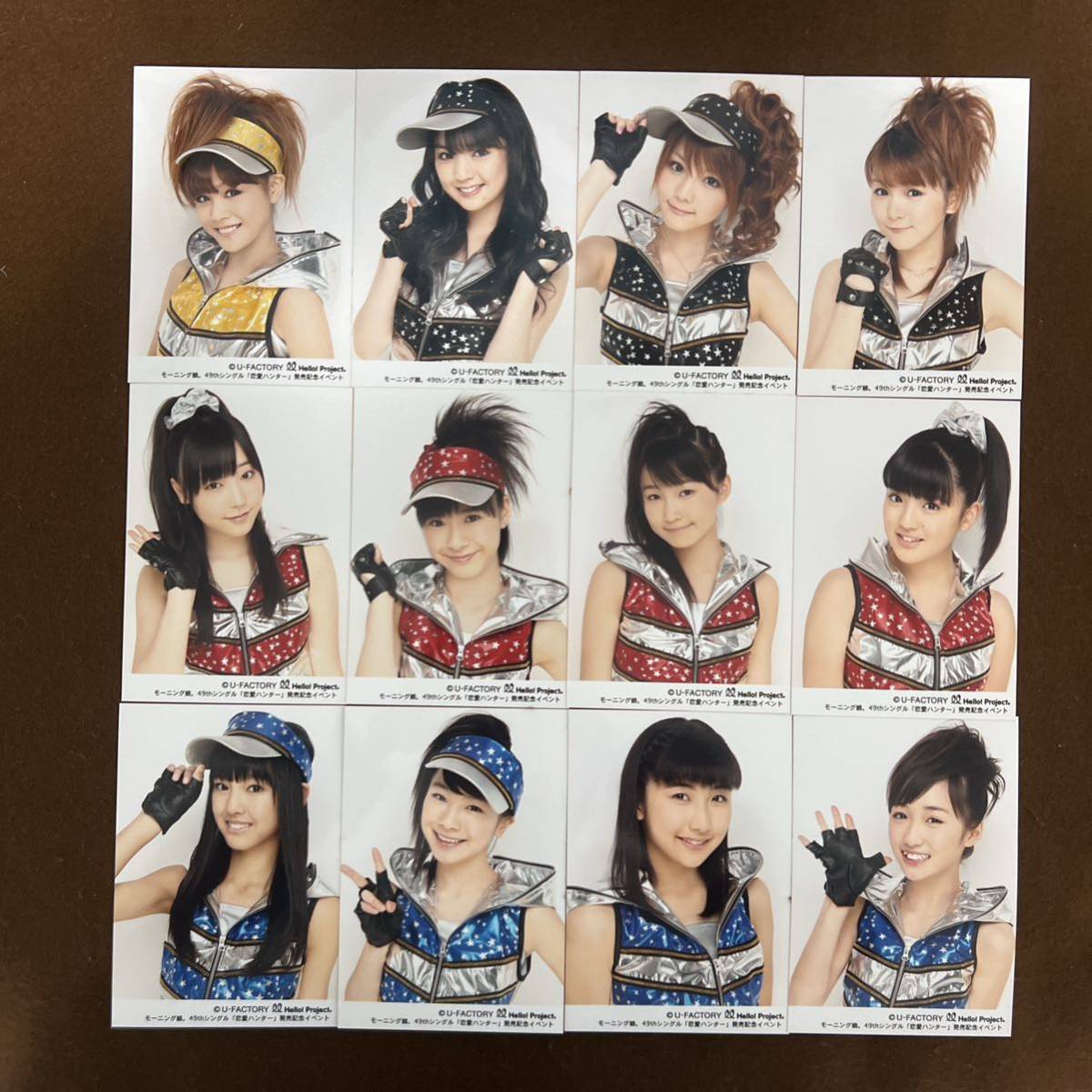 42.モーニング娘 生写真 ハロプロ 新垣里沙 道重さゆみ 田中れいな