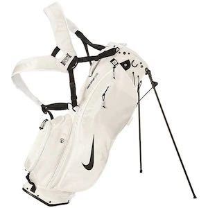  stand attaching caddy bag with a hood white NIKE light weight Nike white 