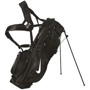  stand attaching caddy bag with a hood black NIKE light weight Nike black 