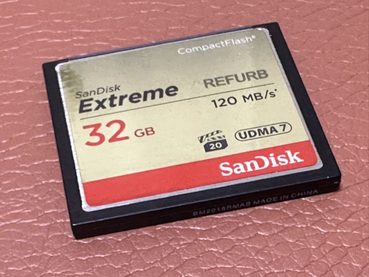 SanDisk サンディスク Extreme 32GB CFカード コンパクトフラッシュ 120MB/s UDMA7 JChere雅虎拍卖代购