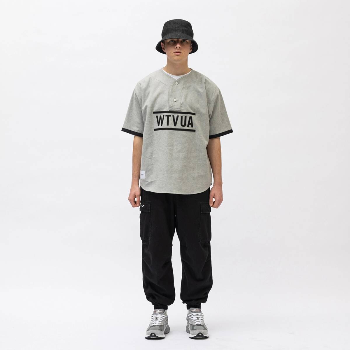 希少★新品本物【灰★XL】★LEAGUE SS COTTON TWILL WTVUA リーグコットン ツイル 正規店購入 ダブルタップス 限定 入手困難 Wtaps 即発送_画像1