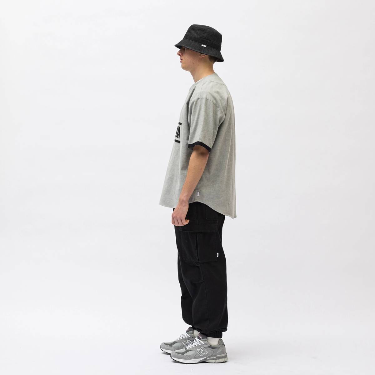 希少★新品本物【灰★XL】★LEAGUE SS COTTON TWILL WTVUA リーグコットン ツイル 正規店購入 ダブルタップス 限定 入手困難 Wtaps 即発送_画像2