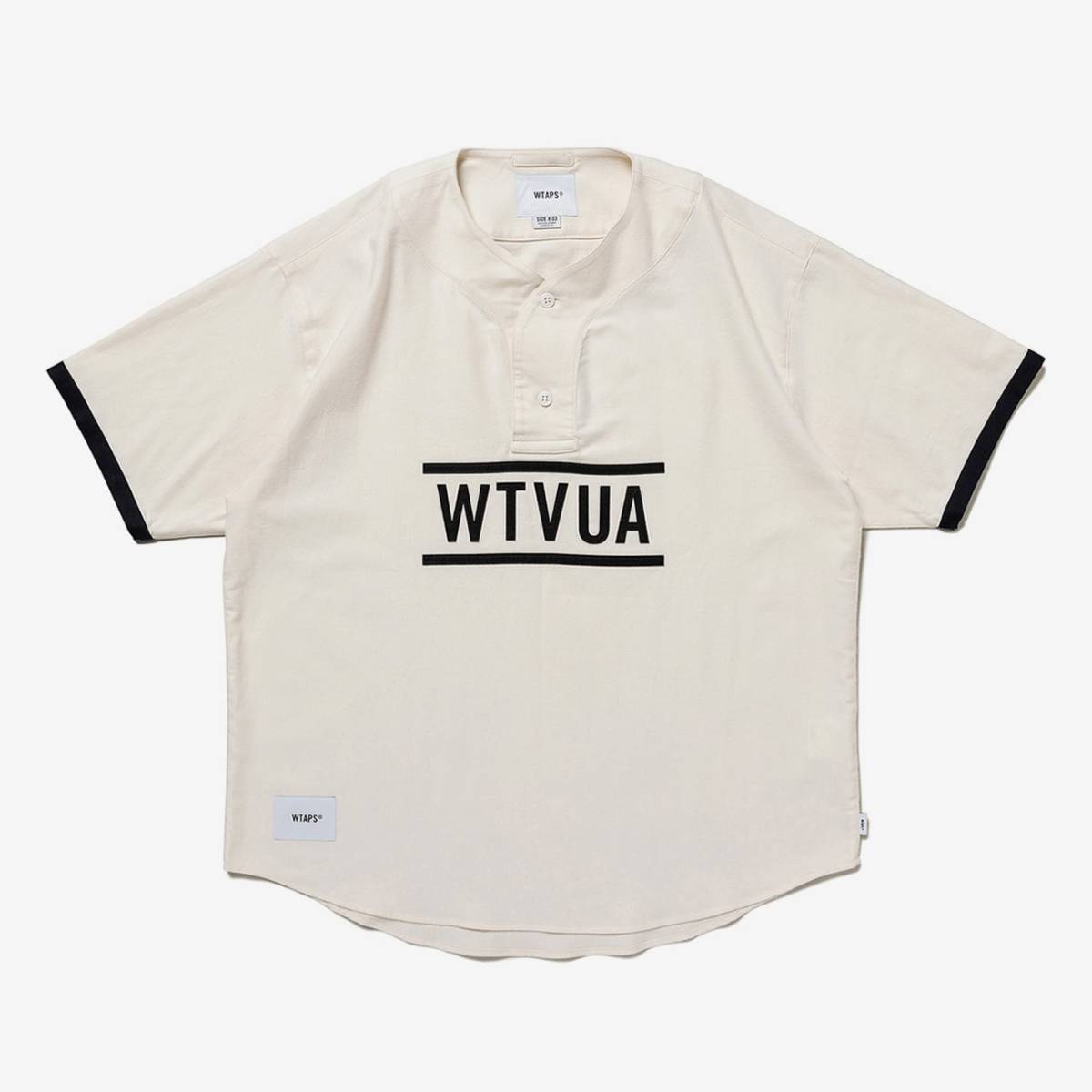 希少☆新品本物【白☆L】☆LEAGUE SS COTTON TWILL WTVUA リーグ