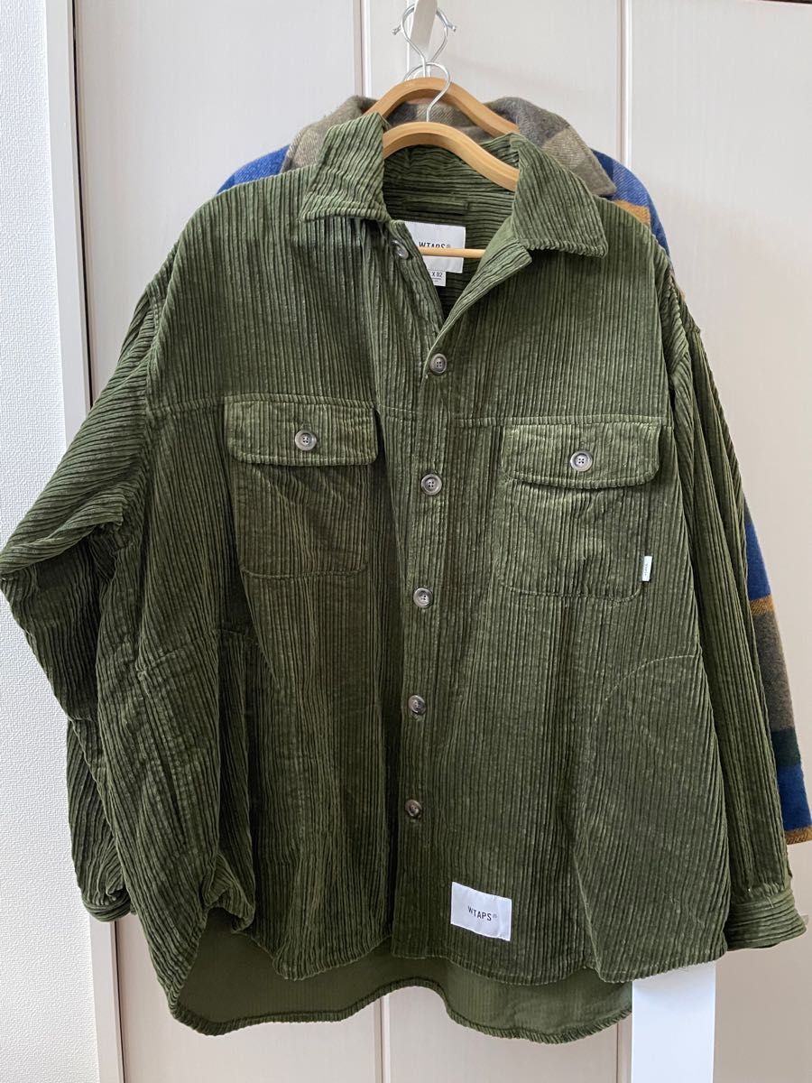 WTAPS WCPO LS CORDUROY SHIRT M|PayPayフリマ