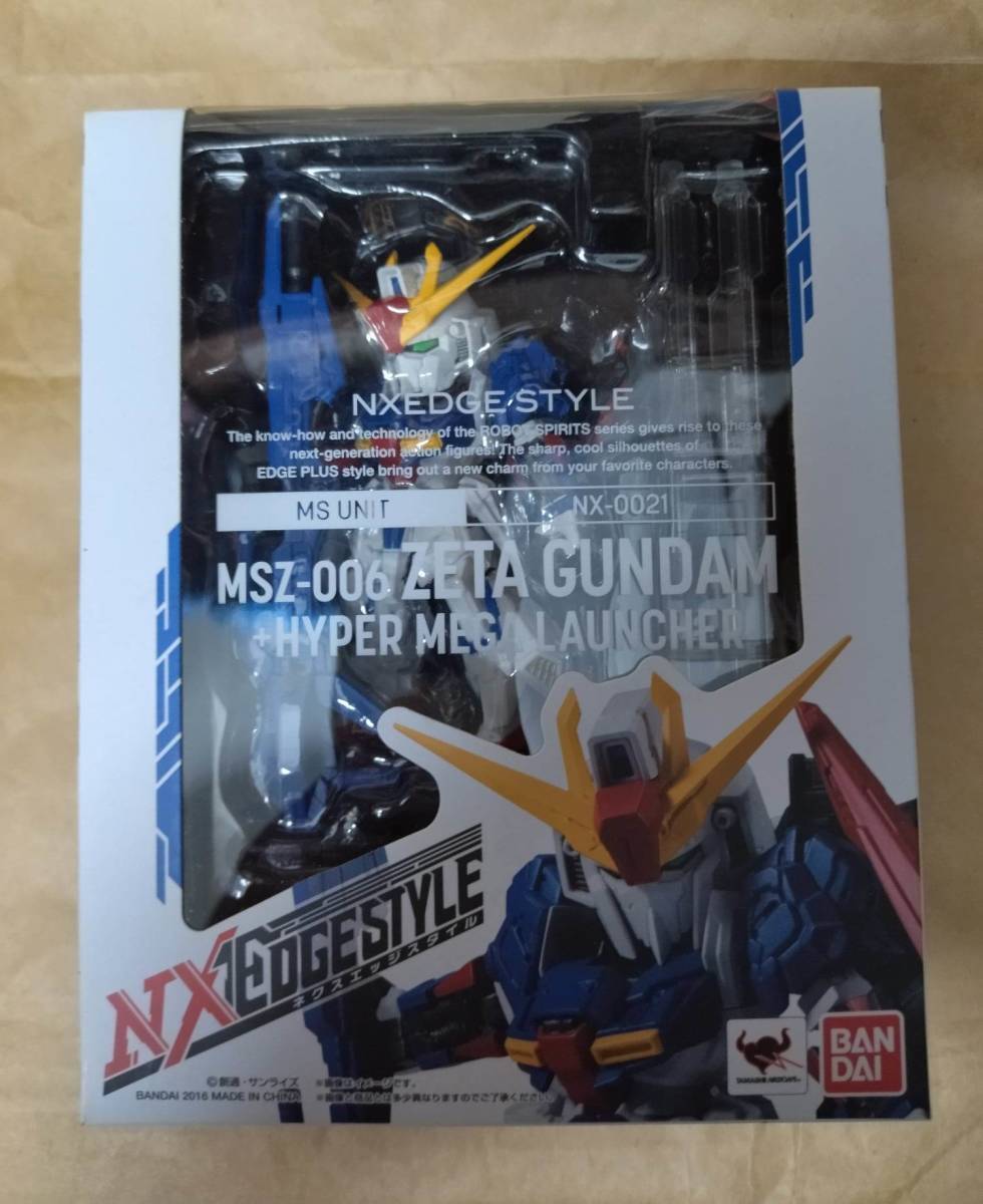 ネクスエッジ スタイル Zガンダム 新品 ゼータ ガンダム フィギュア カミーユ NX-0021 SD MS MSZ-006 NXEDGE STYLE Z ZETA Gundam figure