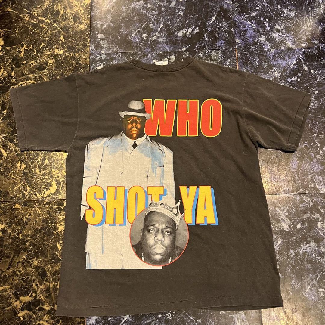 古着　ラッパー　HIPHOP ノートリアスビギー　Tシャツ　半袖　RAP