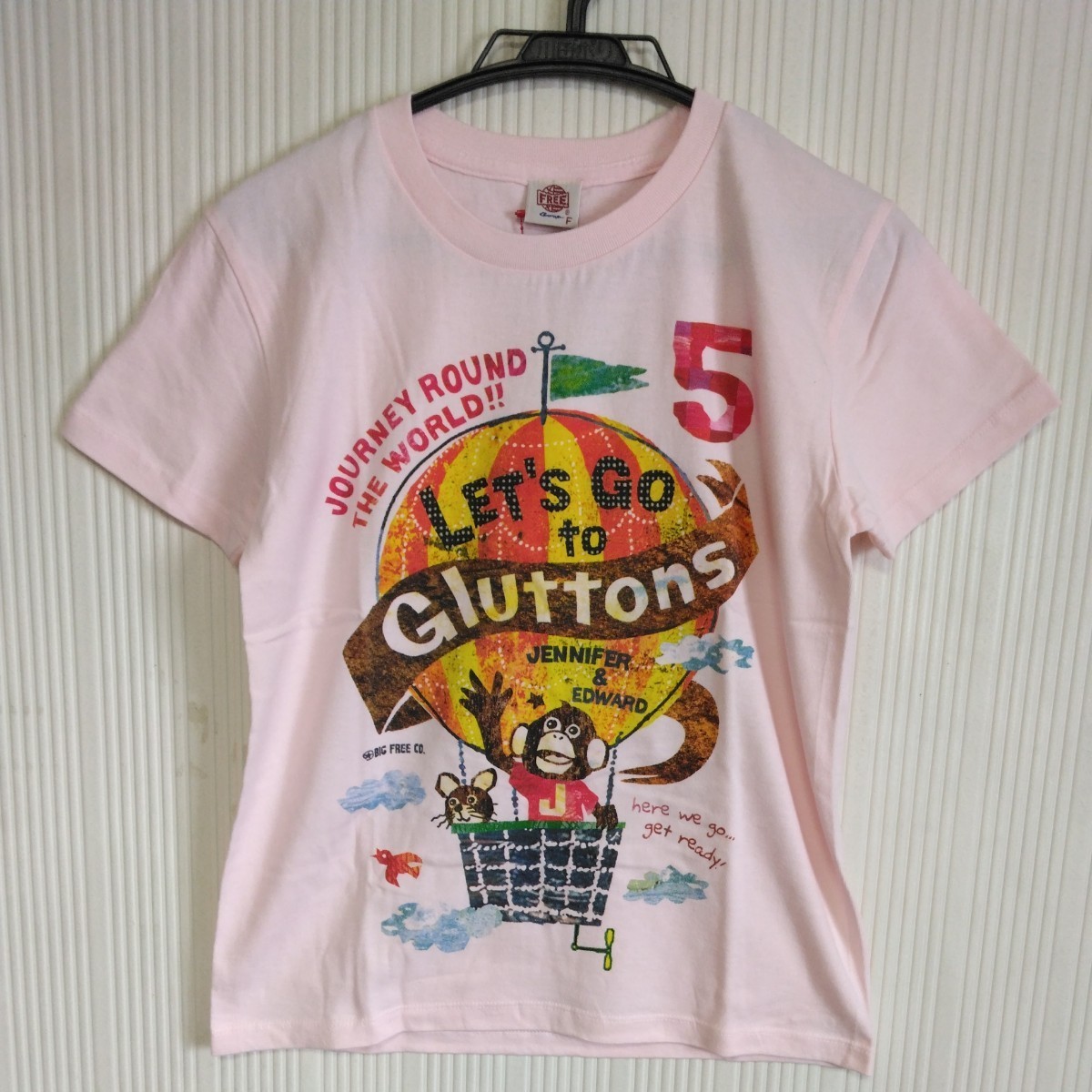 GLUTTONS グルトンズ Tシャツ②　新品未使用　フリーサイズ_画像1