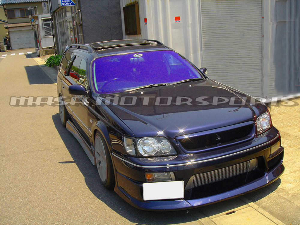 STAGEA フロントバンパー M-34 WGC34 MASAステージア RB26 260RS RB25DET RB20 対応品 外装ドレスアップパーツ エアロ 改造_前期フロントバンパー