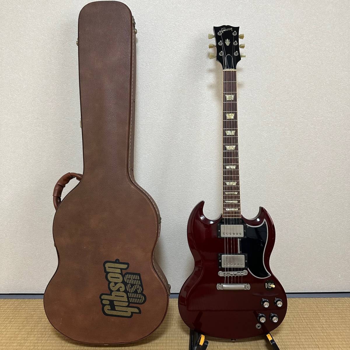 Gibson SG Standard 62 Reissue USA製 1992年 スモールピックガード 57 Classic エレキギター Gibsonハードケース 付属品付 ギブソンの画像2