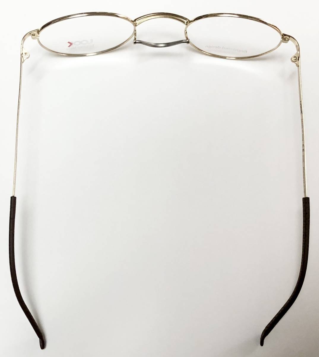 サドルブリッジ 一山式 定価38,000円 イタリア製 LOOK OCCHIALLI 丸メガネ SWING スイング / Lunor スタイル ルノア風の画像9