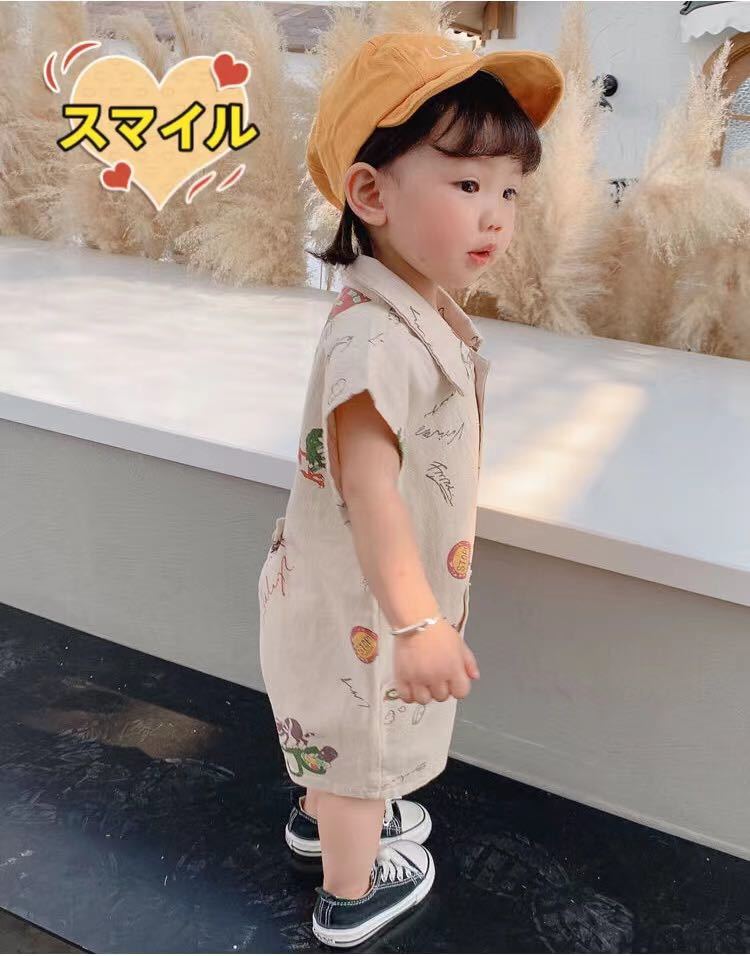  Kids clothes .. all-in-one rompers overall stylish man and woman use 80