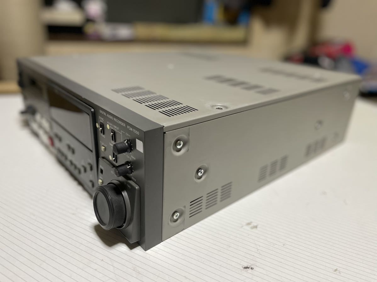展示品☆SONY☆ソニー☆PCM-7050☆業務用 DATレコーダー☆DIGITAL
