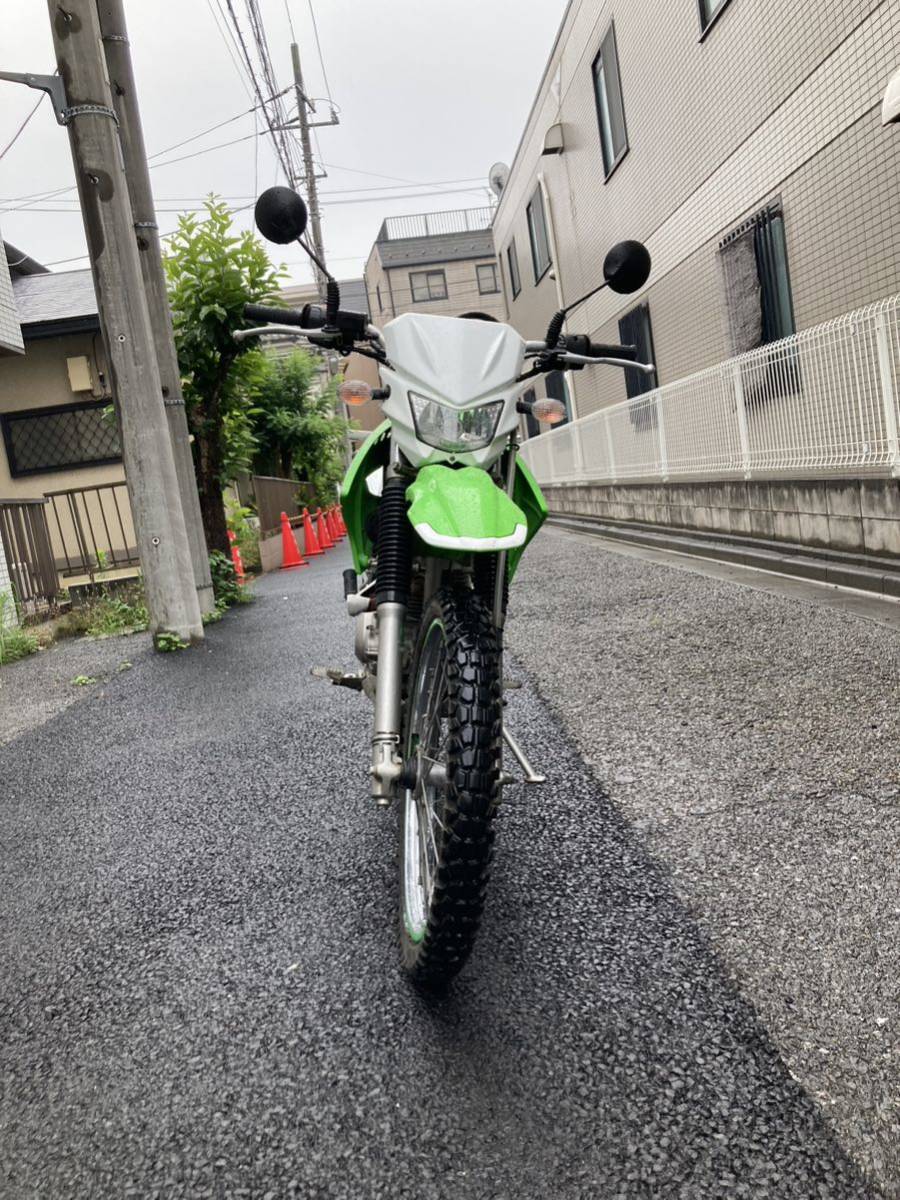 カワサキ KLX125 2011年式 走行距離16500km まだまだ走れます 引き取り及び配送手配出来る方限定 格安スタート kawasaki dトラ125 の画像2