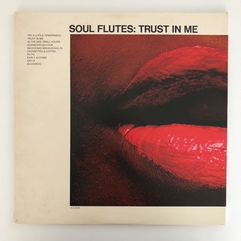 LP/ SOUL FLUTES / TRUST IN ME / 国内盤 ライナー A&M AML306 30504Sの画像2