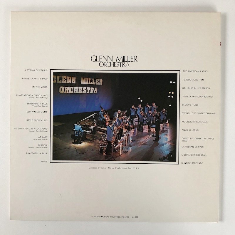 LP/ GLENN MILLER ORCHESTRA / SUPER TWIN'80 / 国内盤 2枚組 帯・ライナー VICTOR VIP-9201/2 03517S_画像2