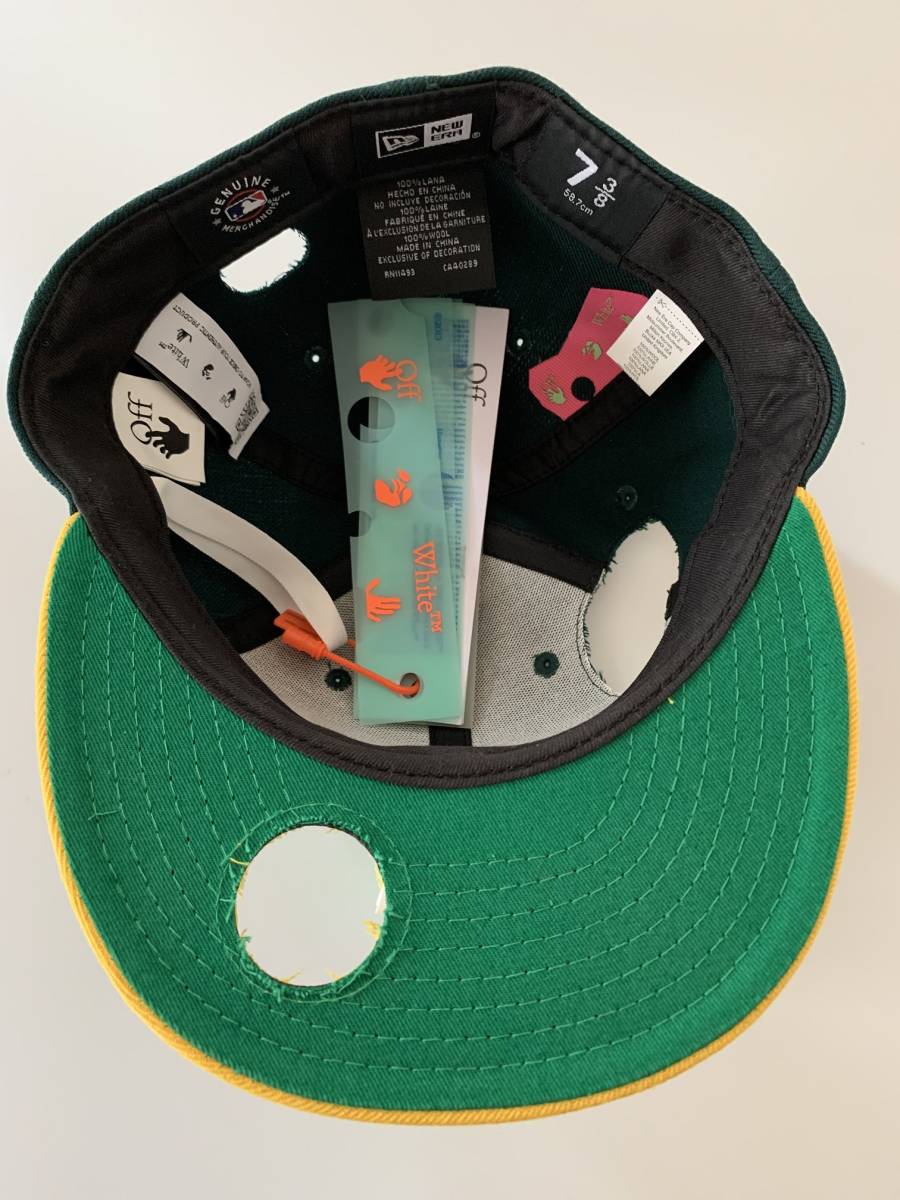 OFF WHITE x NEWERA CAP / MLB Oakland Athletics (58.7cm)