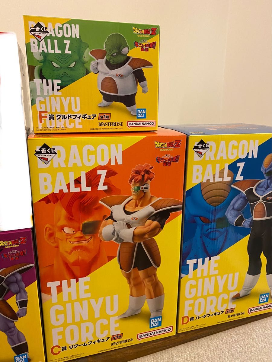 ドラゴンボール 一番くじ フィギュア ギニュー特戦隊 B賞 ギニュー C賞