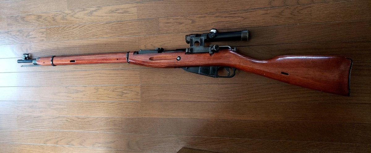 お気に入り】 KTW モシン ナガン狙撃銃 改 ボルト式エアコッキング