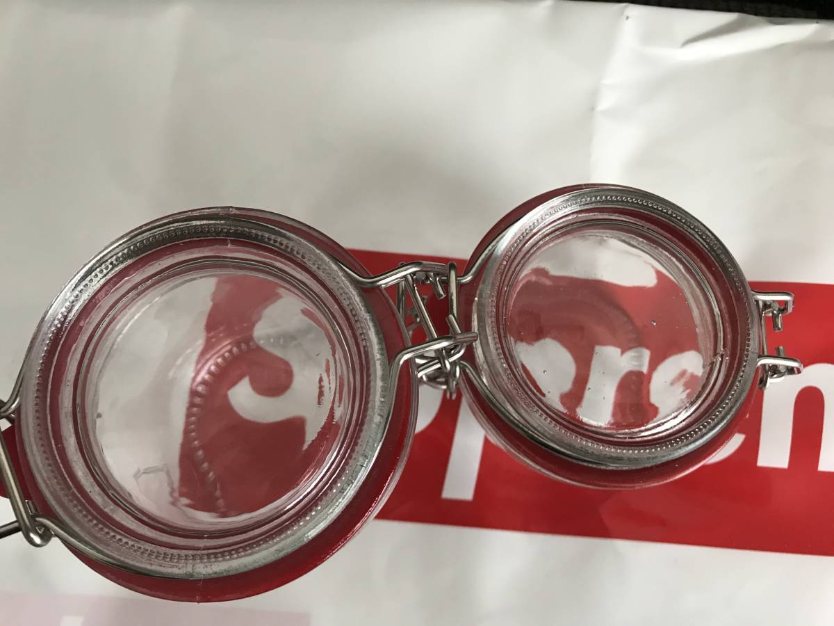 新品 未使用 国内正規品 ◆ Supreme 18ss Week11 Jar Set(2個 1組)ガラス小物入れ ◆ 半タグ付 代官山店舗購入商品 ◆_画像8