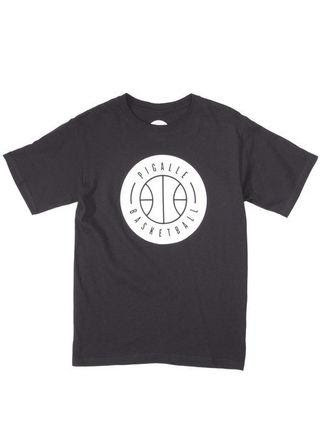 新品 未使用 正規品 ◆ 仏PIGALLE直接購入 ピガール Basketball 黒Tシャツ サイズM 希少品 ◆_画像7