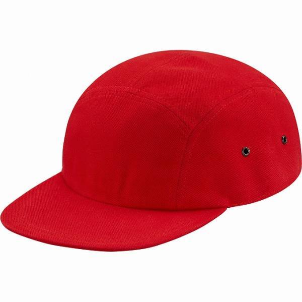 新品 未使用 国内正規品 ◆ 17ss Supreme/LACOSTE Pique Camp Cap ◆(Size：One Size、Color：Red/赤）_画像8