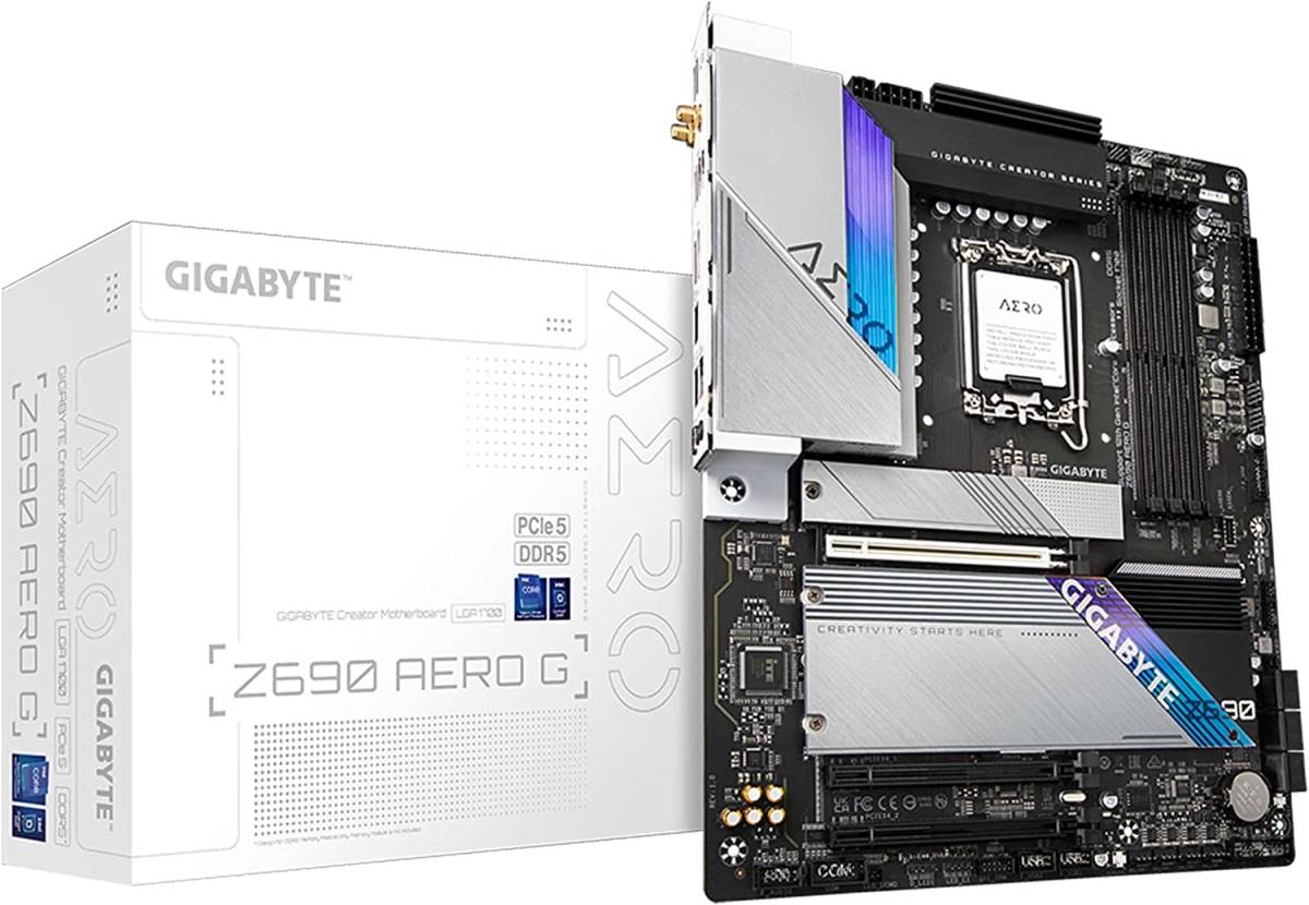 1円スタート GIGABYTE Z690 AERO G Rev.1.3 クリエーター向け 1円スタート GIGABYTE Z690 AERO G Rev.1.3 クリエーター向け