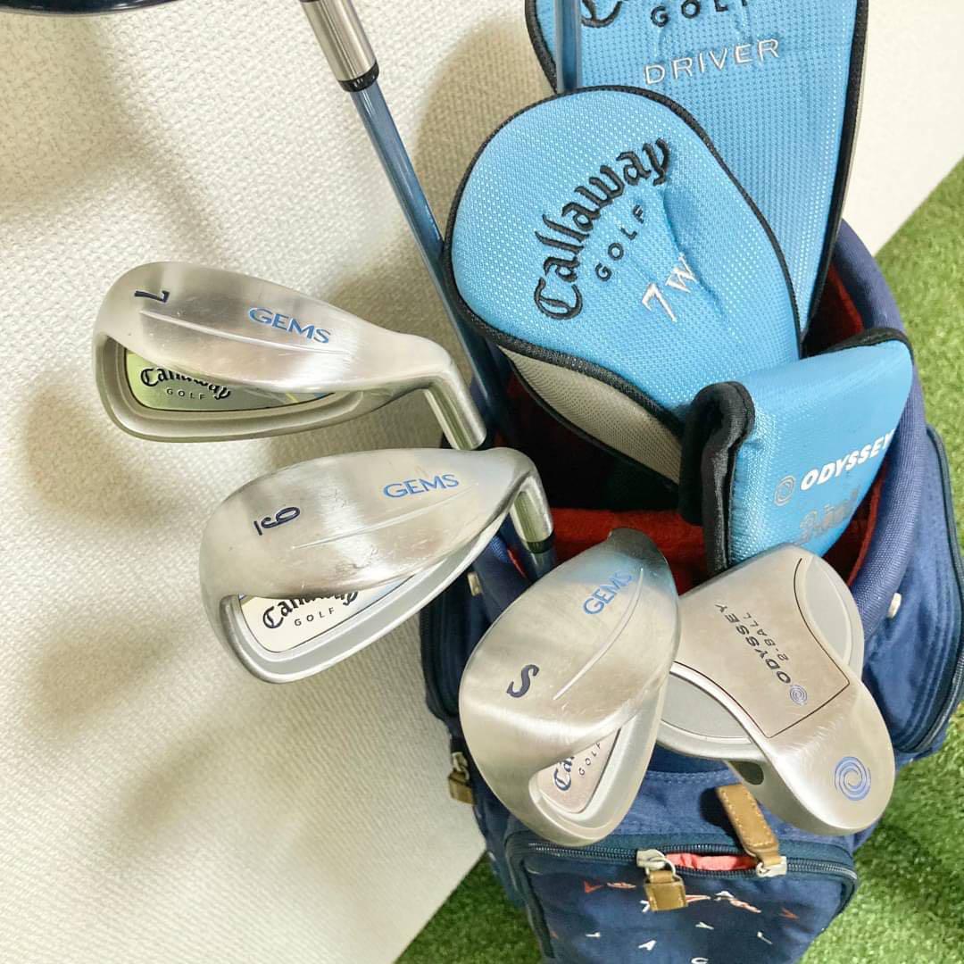 初心者おすすめ☆Callaway キャロウェイ GEMS レディース ゴルフクラブ