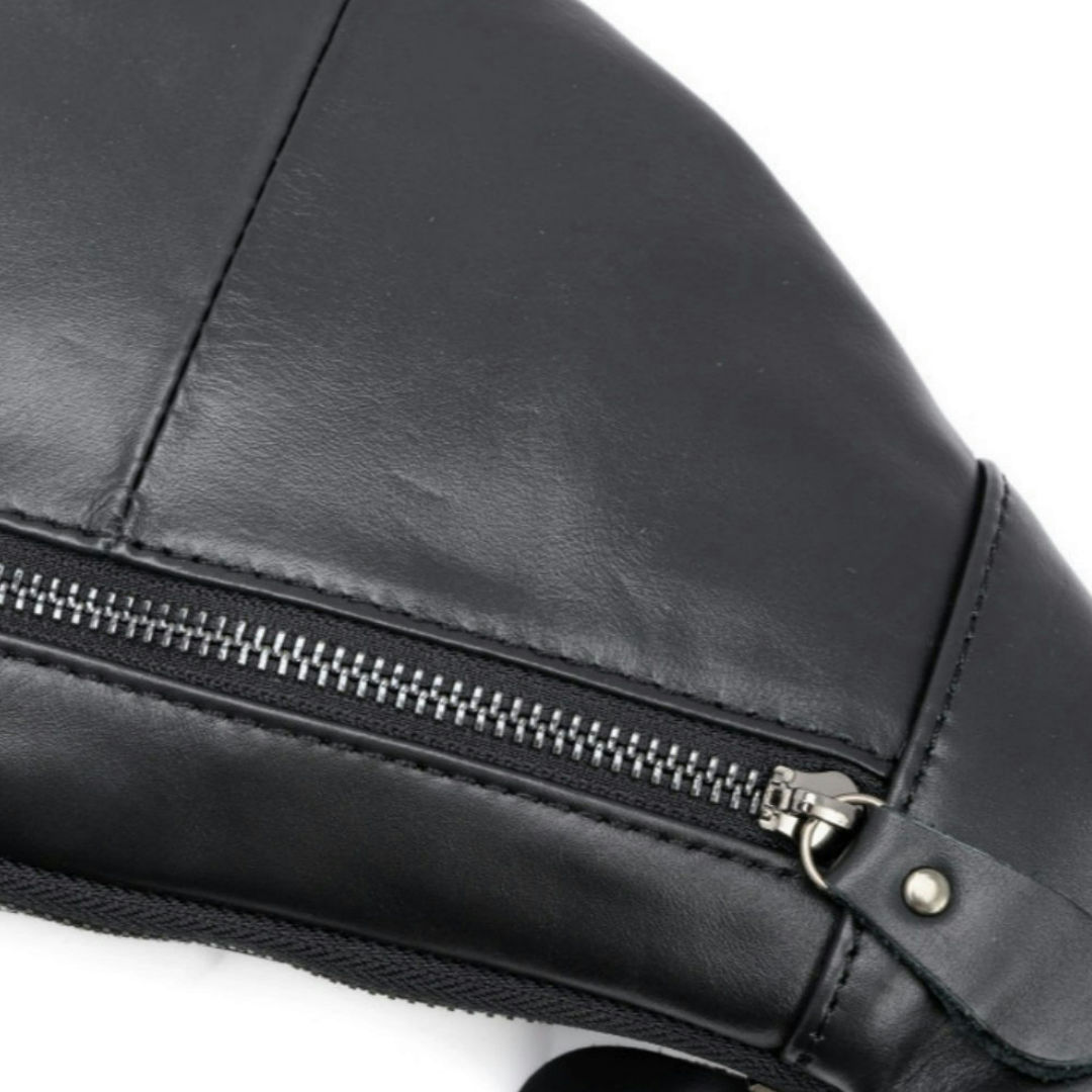  body bag diagonal .. bag original leather cow leather men's shoulder bag diagonal .. one shoulder leather made leather light weight black 