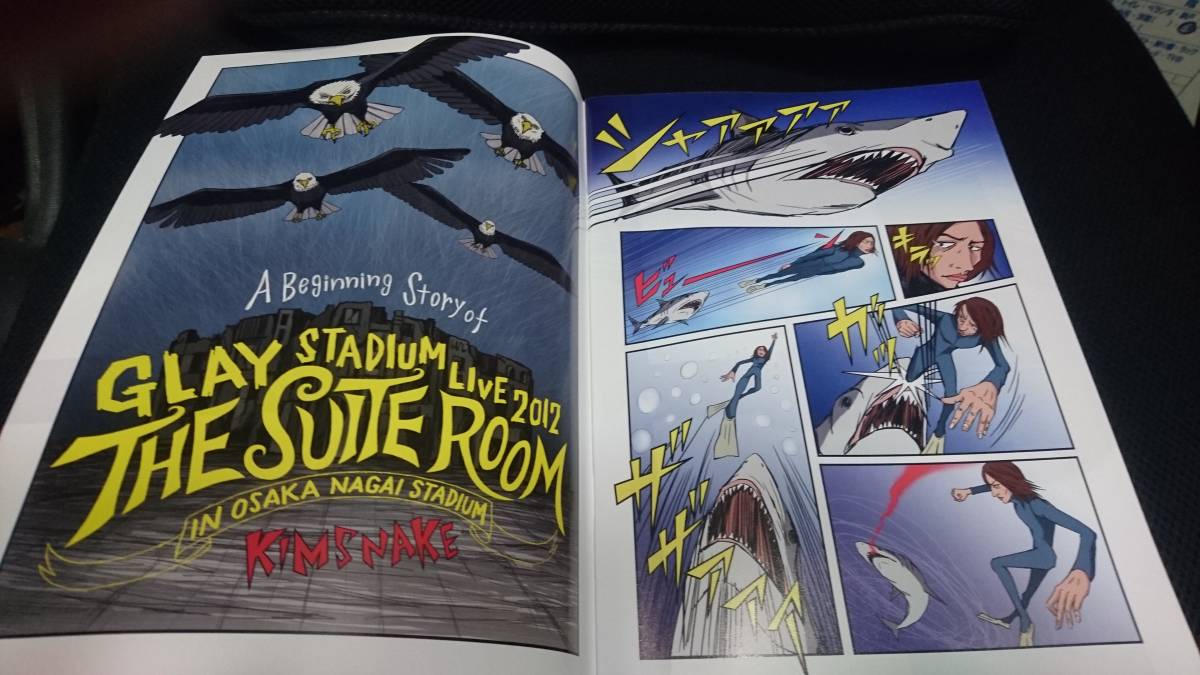 送料無料 即決 GLAY ファンクラブ会報 VOL.64 THE SUITE ROOM ROAD TO HOTEL GLAY 長居スタジアム TERU TAKURO JIRO HISASHI HAPPYSWING FC_画像4