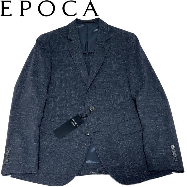 ☆☆ EP3L 新品7.2万 春夏/日本製 EPOCA UOMO ランダムチェックジャケット エポカ_画像1