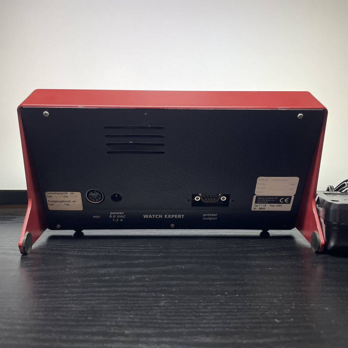 WITSCHI ウィッチ スイス ウォッチエキスパート 歩度測定器 機械 WITSCHI ウィッチ スイス ウォッチエキスパート 歩度測定器 機械