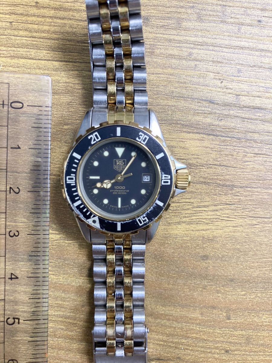 のでランク ヤフオク! - TAG HEUER タグホイヤー 1000シリーズ 980.020