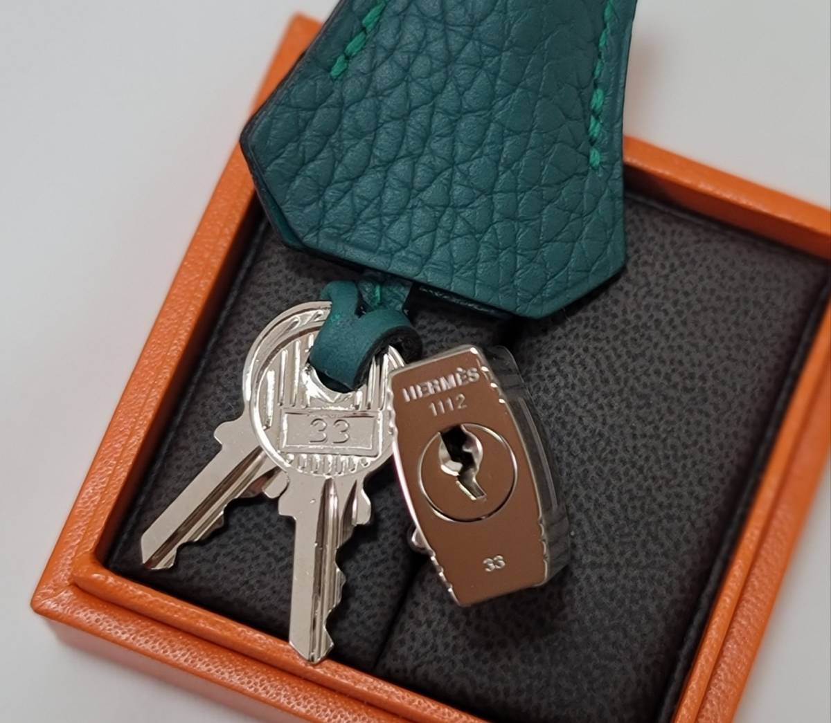 未使用】HERMES エルメス カデナ 鍵 南京錠 バーキン、ケリー 用-
