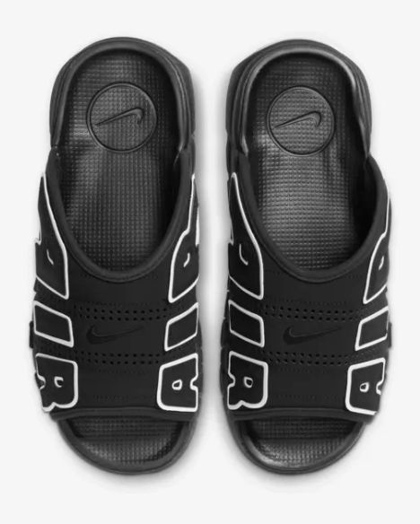 送料無料☆Nike Air More Uptempo Slide US10☆DV2137-001 国内正規 黒