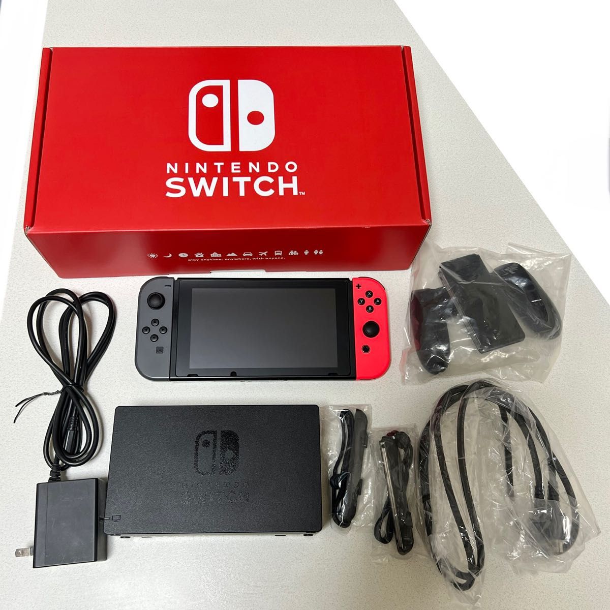 ニンテンドースイッチ Switch本体　初期型　箱付きフルセット